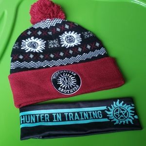 Supernatural hat and headband